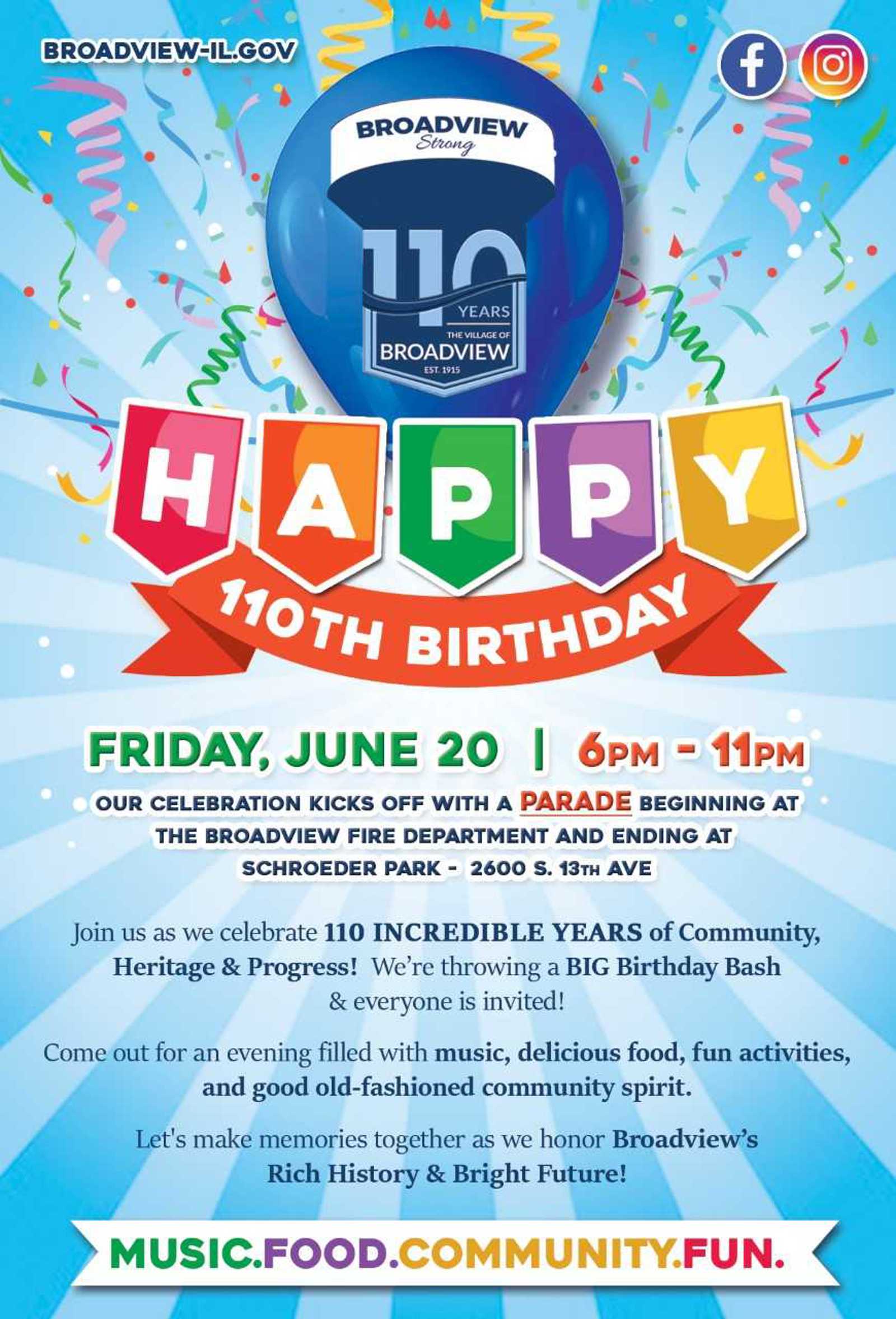 110 Broadview Birthday