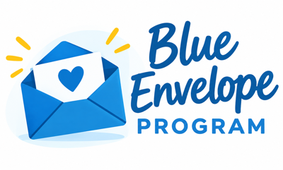 Blue Envelope Program Logo